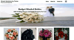 Desktop Screenshot of budgetmindedbrides.com